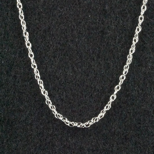 Sterling Silver Chain Necklace 30"