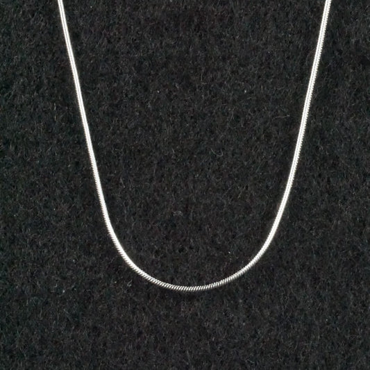 Sterling Silver Chain Necklace 18"