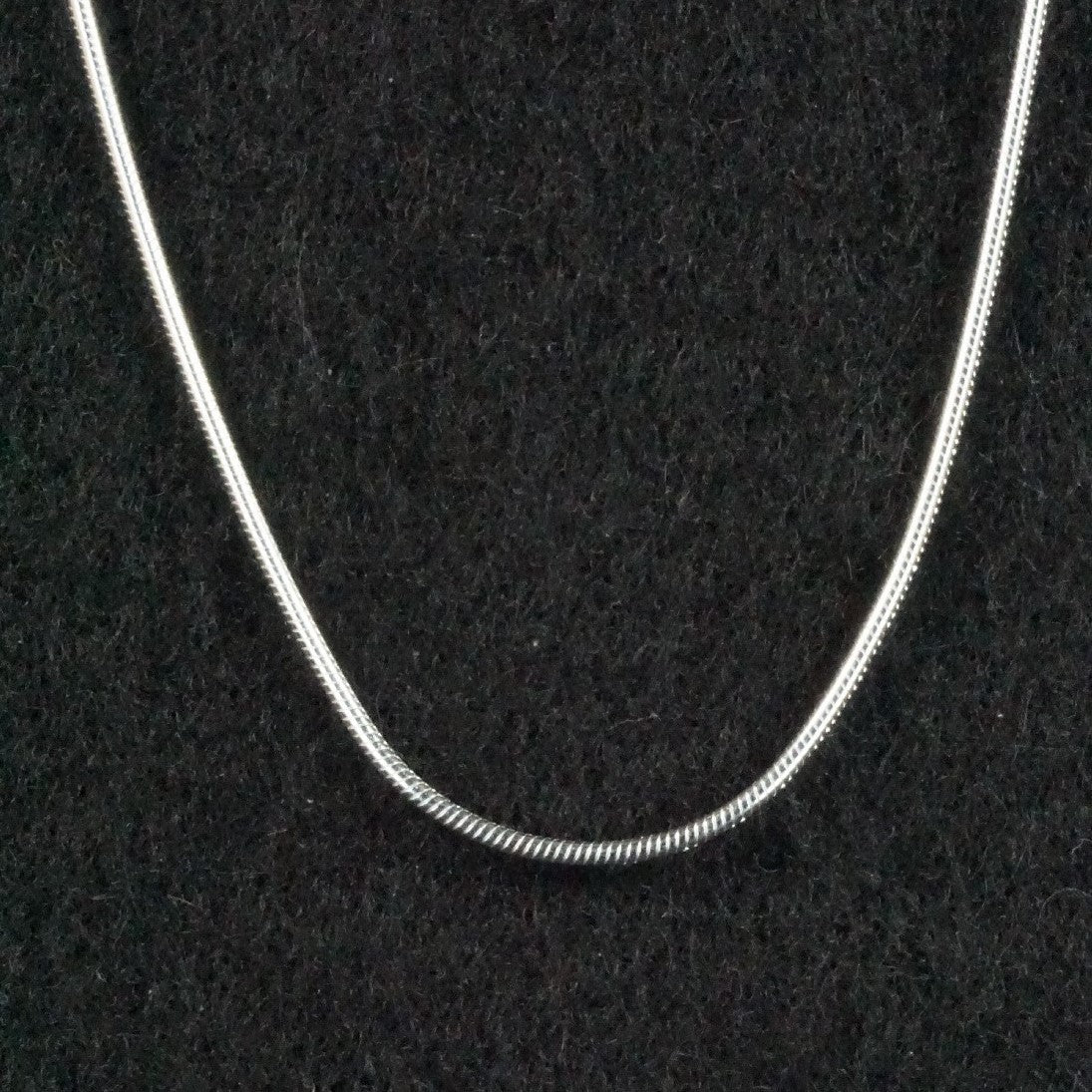 Sterling Silver Chain Necklace 24"