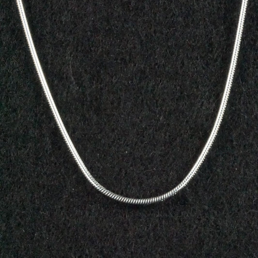 Sterling Silver Chain Necklace 18"