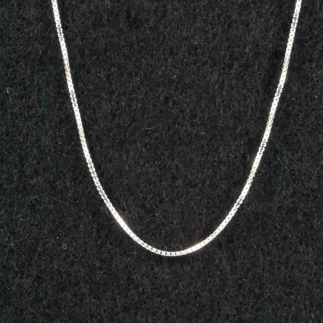 Sterling Silver Chain Necklace 18"