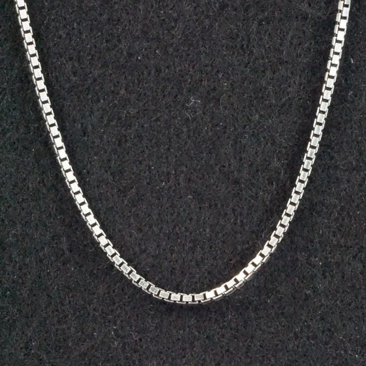 Sterling Silver Chain Necklace 22"