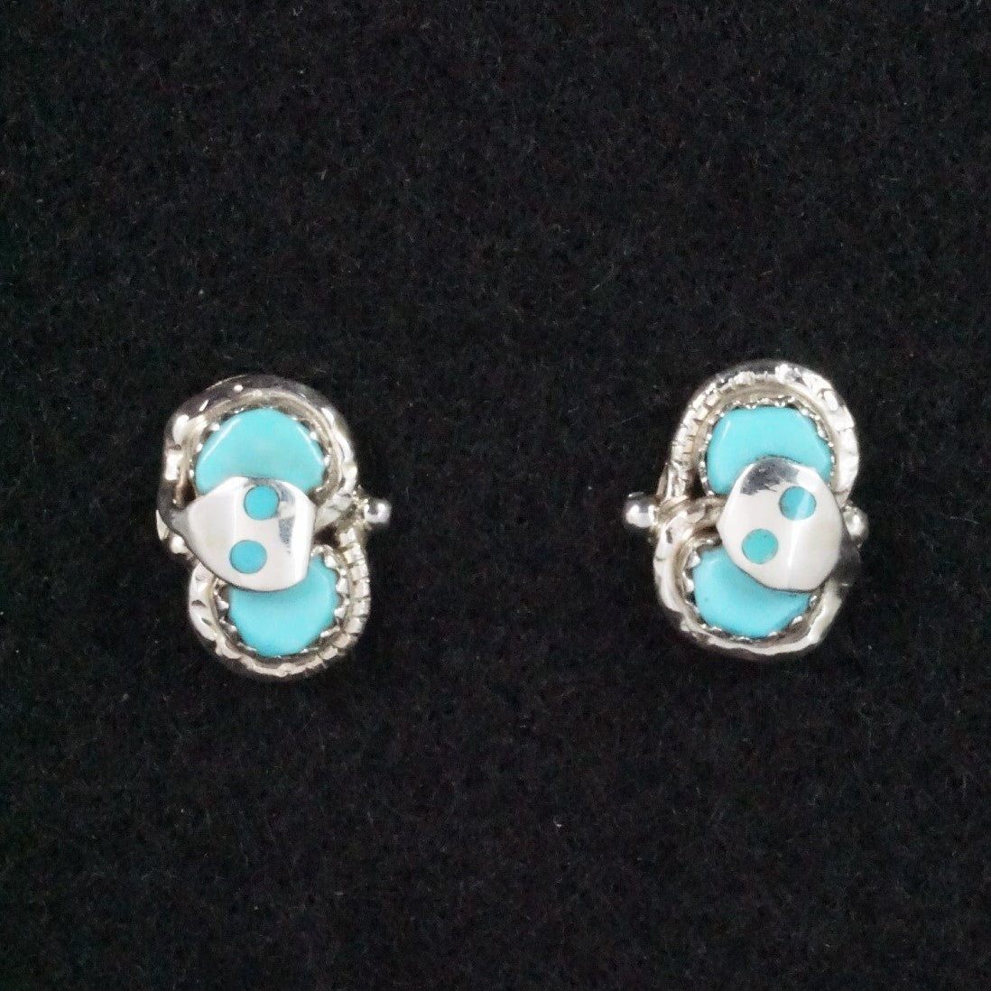 Joy Calavaza Turquoise & Sterling Silver Earrings